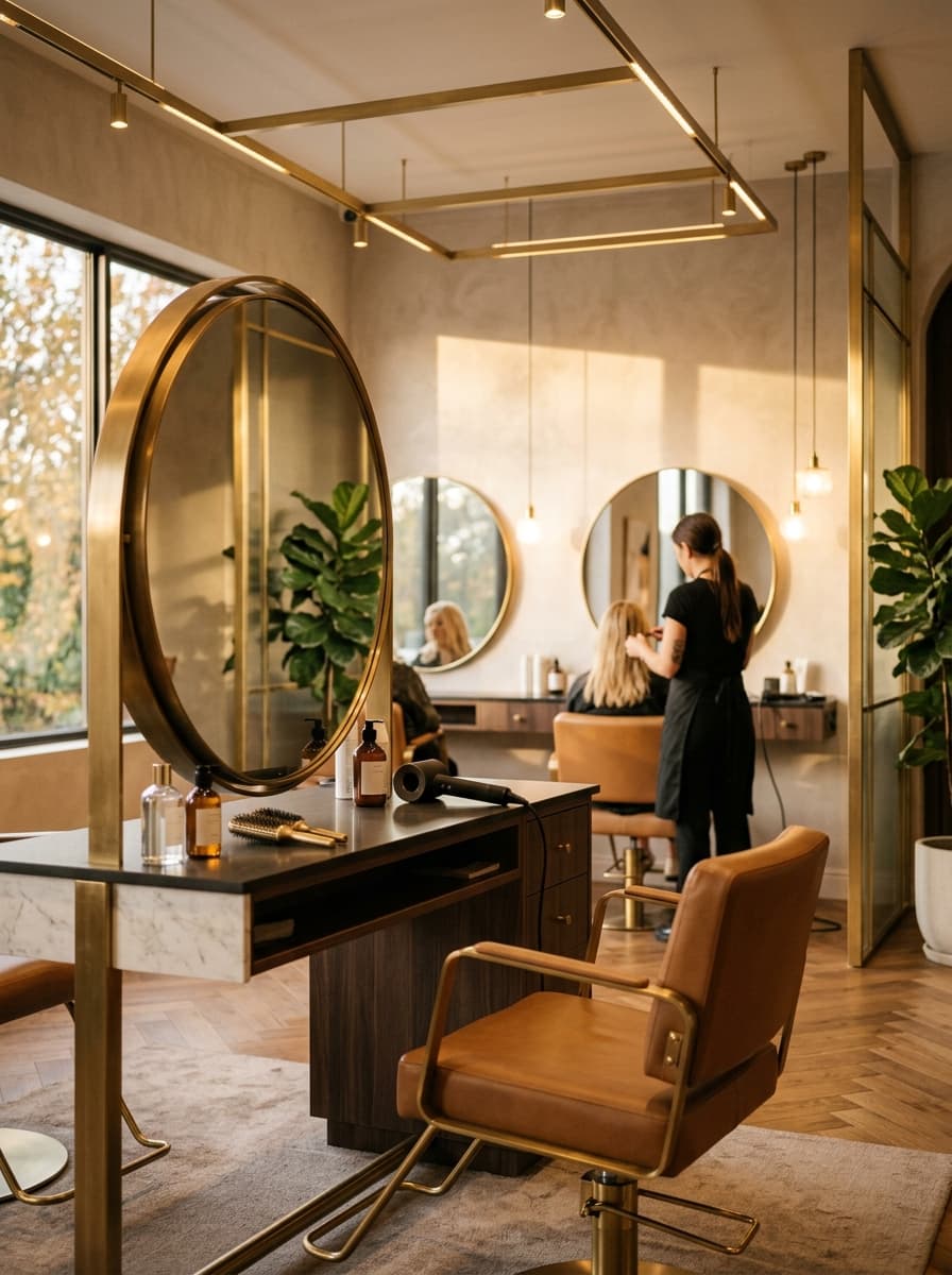 Salón de belleza contemporáneo